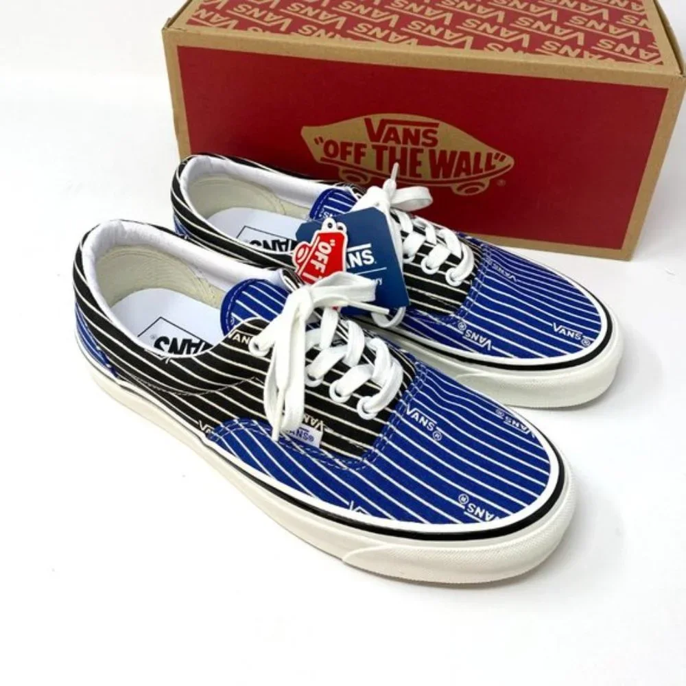 💖MEGA SALE💖VANS Era 95 Dx Canvas Black Blue Sneakers Skate Women's VN0A2RR11VA